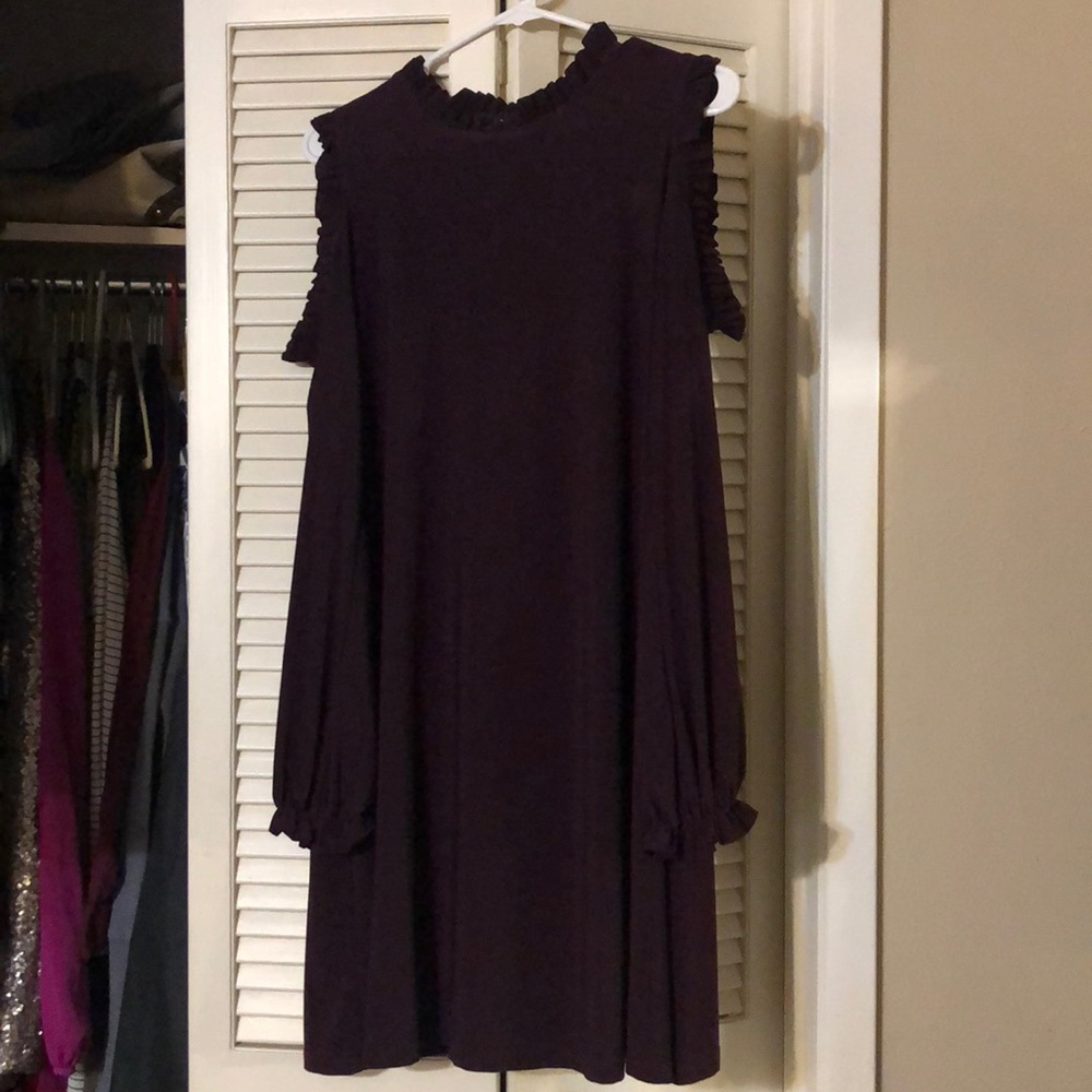 Plum Cocktail Dress